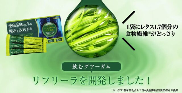 飲むグアーガム リフリーラ 特徴