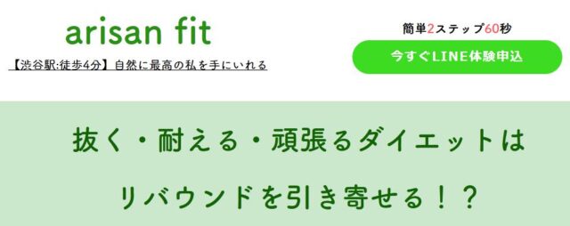 ARISAN FIT 特徴