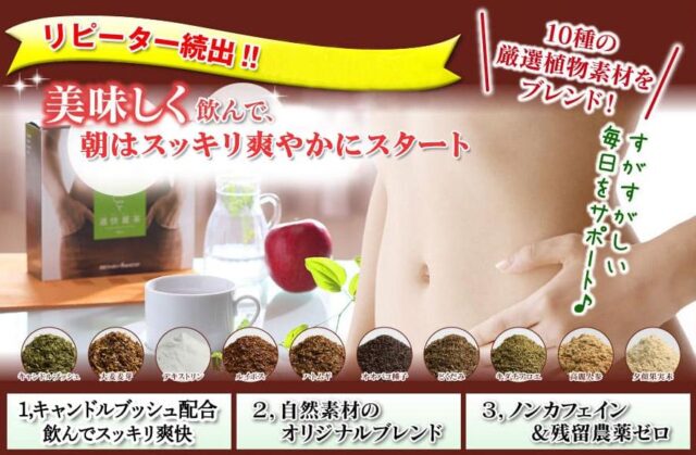 通快麗茶 特徴