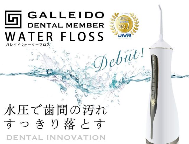 GALLEIDO DENTAL MEMBER ウォーターフロス 特徴