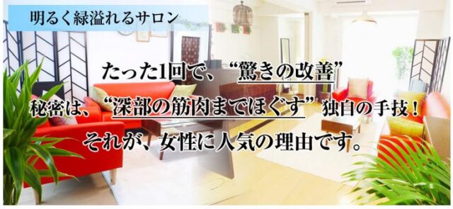 銀座スッキリ整体サロン 特徴