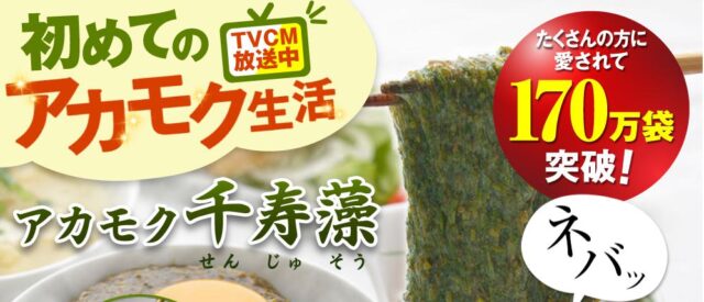 アカモク千寿藻 特徴